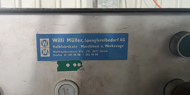 Plieuse hydraulique/coupeuse long 6m