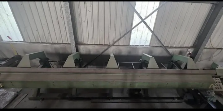 Plieuse hydraulique/coupeuse long 6m