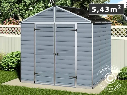 Gartenschuppen aus Polycarbonat, 2,29x2,29x2,34m, à Zurich