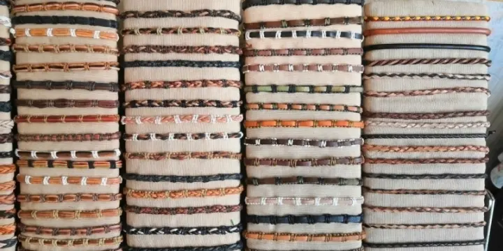 Lot bracelets brésilien bijoux fantaisie macramé