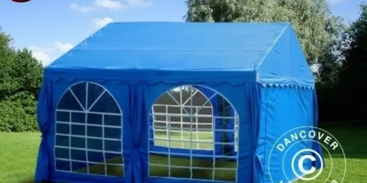 Partyzelt UNICO 4x4m, Blau