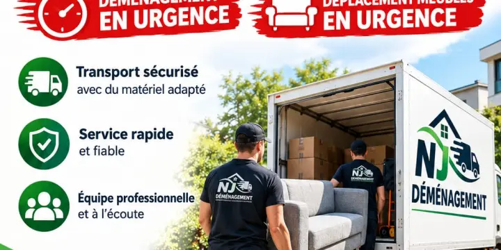 Déménagement d'urgence