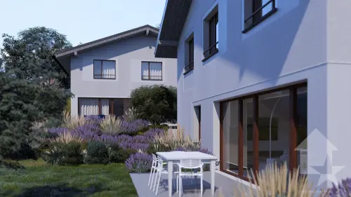A construire, villa familiale 5,5 pièces, dans un environnement calme à Noës