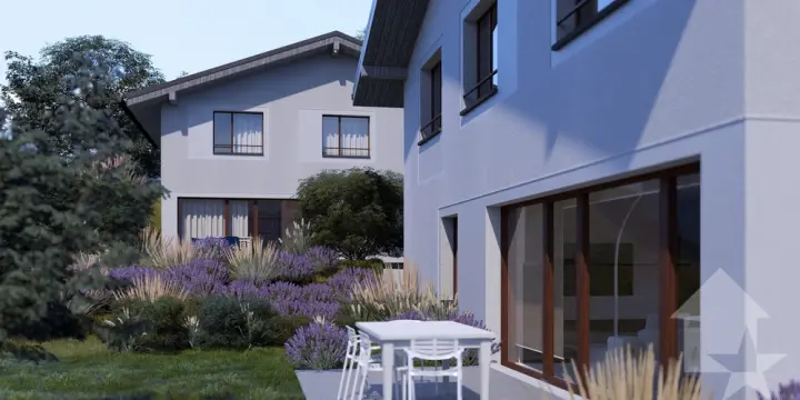 A construire, villa familiale 5,5 pièces, dans un environnement calme