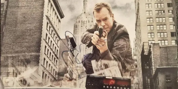 Autographe Kiefer Sutherland