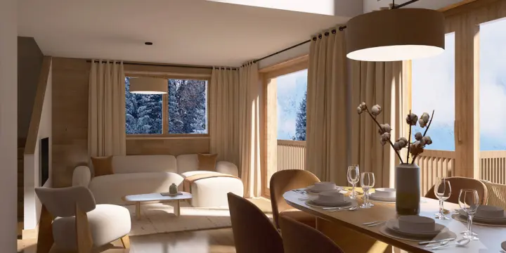 Unique à St-Luc  : splendide duplex neuf sous combles tout confort