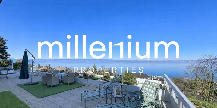 Appartement d'Exception - Vue Panoramique sur le Lac Léman