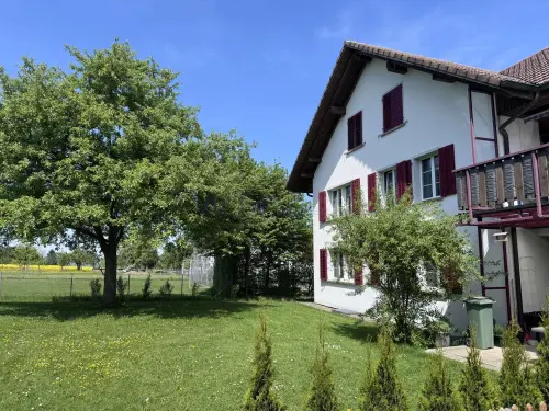 Gartensitzplatz im Grünen oberhalb Frauenfeld