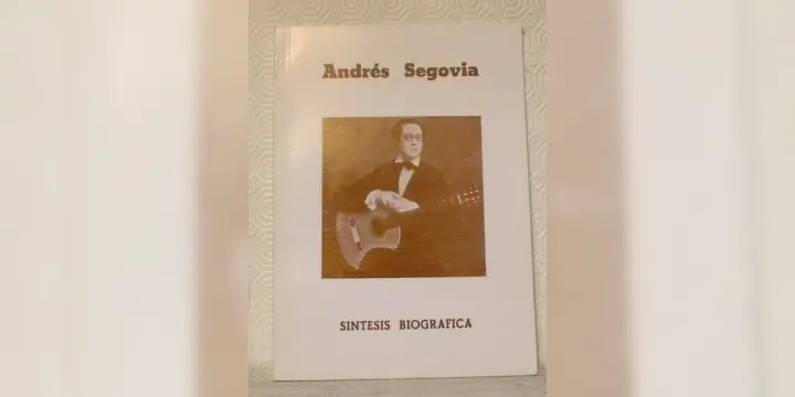 Andrés Segovia Sintesis biografica.