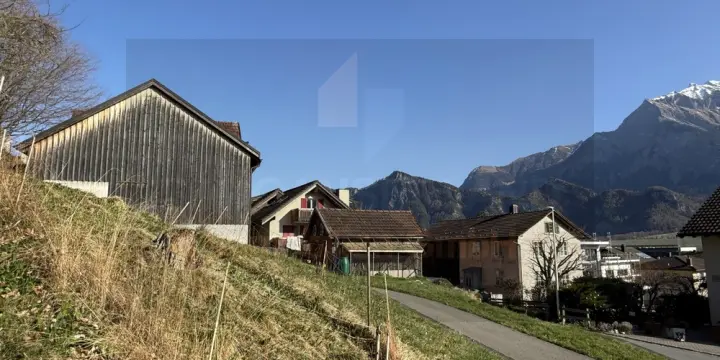 Einfamilienhaus mit Nebengebäuden und Scheune