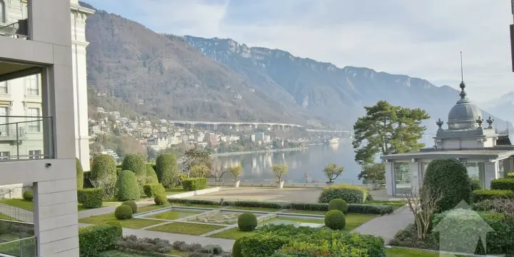 Magnifique appartement de 4.5 pcs au centre de Montreux à 2 pas du lac