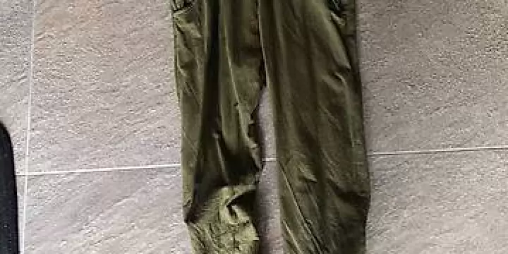 Pantalon vert kaki coton 12 ans  Unisex