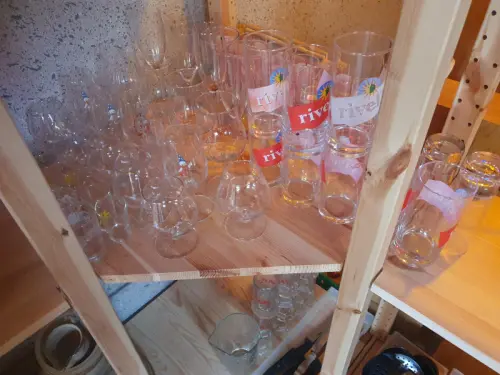 divers verres 1 chf la pieces à 1053 Cugy VD