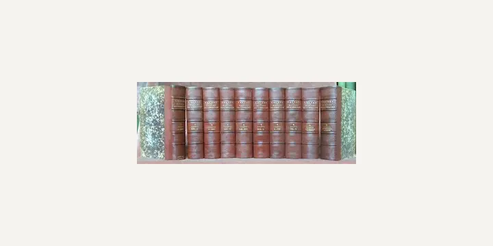 Manuel du libraire et de l’amateur de livres. 4e édition. 5 tomes en 10 volumes. Tome 1-4: A-Z…