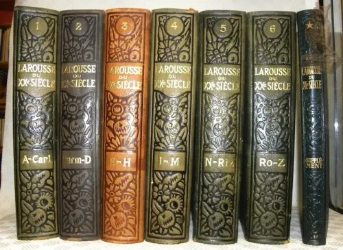 Larousse du XXe siècle en six volumes. Publié sous la direction de Claude Augé. 6 Tomes et un tome…