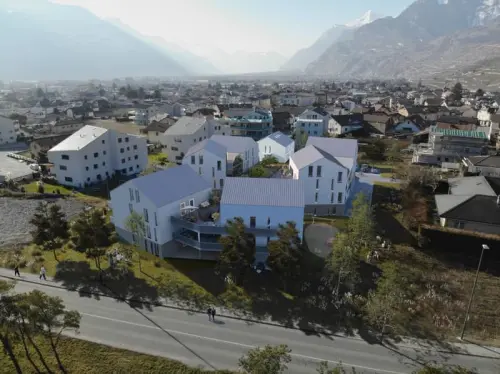 A louer appartement de 2.5 pièces de 67 m2 au rez à Conthey à Conthey