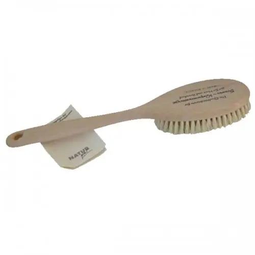Brosse en bois pour sauna à onex