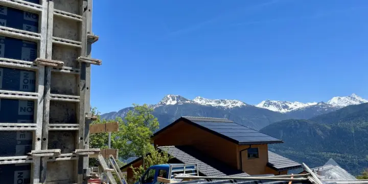 Chermignon, dernier 5.5 pièces neuf en cours de construction