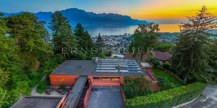 Résidence d’exception avec jardin paysager et panorama sur le Léman