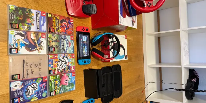 Nintendo Switch Zubehör: Lenkrad, Spiele & Controller