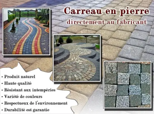 Carreau de pierre à PARIS