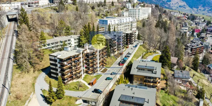 Appartement 2,5 pièces avec vue imprenable.