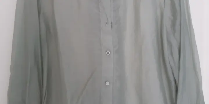 Chemise fluide vert Zara, taille S