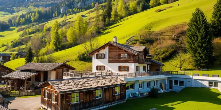 Luxuriöses Chalet im Berg-Design