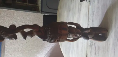 STATUE AFRICAINE à Vétroz