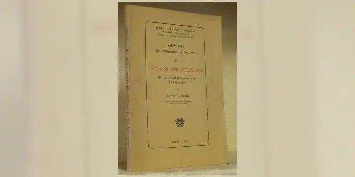 Memorias. Serie Antropologica e Etnologica III. Estudios psicotecnicos. Nivel intelectual de…
