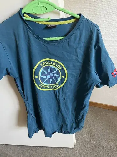 T-shirt bleu - Trollkids - 176 cm / 15-16 ans à Nyon