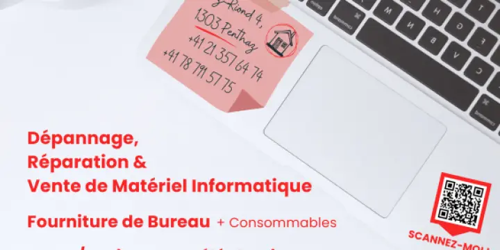 Dépannage/Réparation/vente matériel Informatique