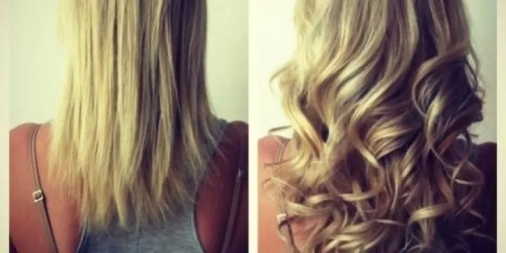 pose d'extensions de cheveux