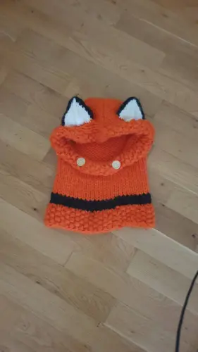 Bonnets orange en Leine pour fille 10ans et + 5.- à Renens