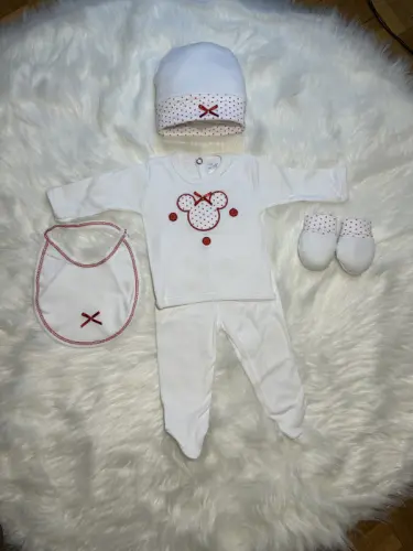 Set de 5 pièces en coton à geneve