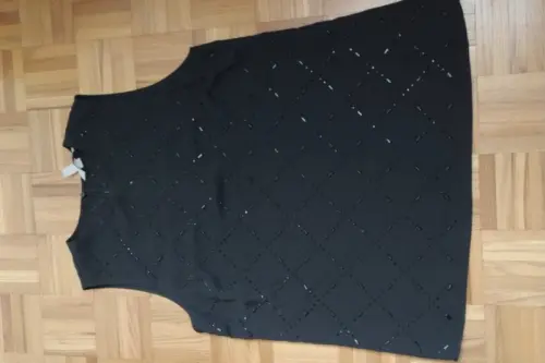 Top noir avec brillants H&M à Moutier