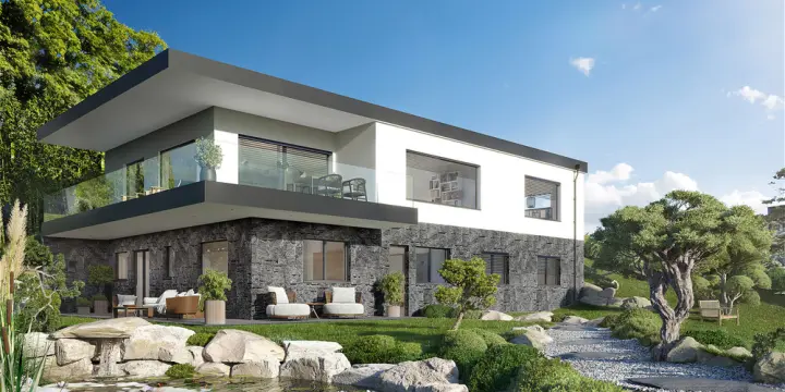 A VENDRE VILLA D'ARCHITECTE D'EXCEPTION 5.5 PCES A DIOLLY