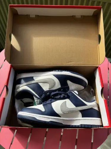 Basket Dunk Low Summit White Midnight Navy à Genève