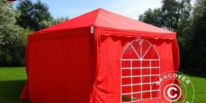 Partyzelt UNICO 3x3m, Rot