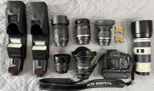 Canon EOS 400 Plus accessoires / Plus Zubehör à Lausanne