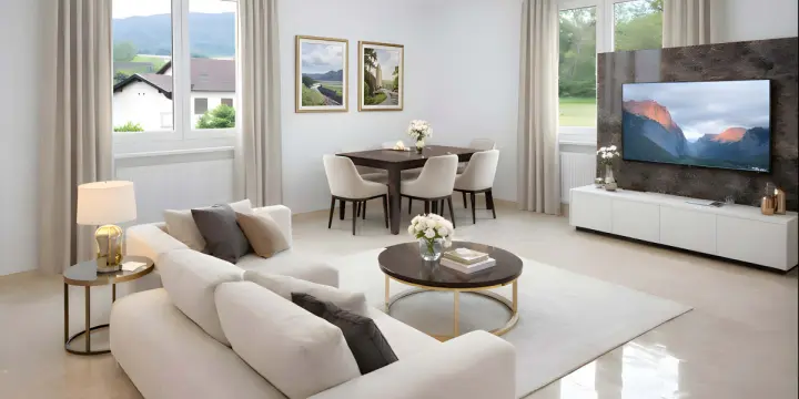 Superbe 3 pièces lumineux avec cuisine habitable