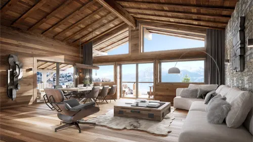 A VENDRE ATTIQUE D'EXCEPTION 4.5 PCES A HAUTE-NENDAZ à Haute-Nendaz