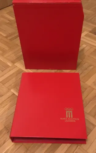 Classeur Officiel Musée Olympique Lausanne à Genève