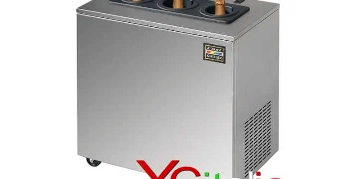 Cellule de refroidissement rapide pour 3 bouteilles de vin