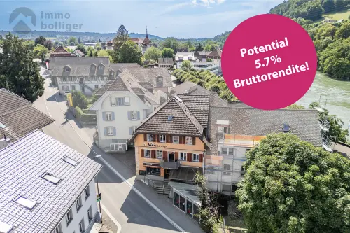 Ihre Chance auf nachhaltige Investition - Potential 5.7% Bruttorendite à Aarburg