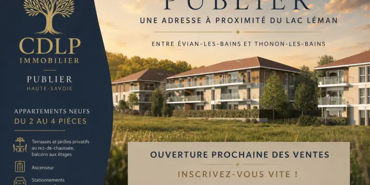 PUBLIER / UNE NOUVELLE ADRESSE SUR LES RIVES DU LÉMAN