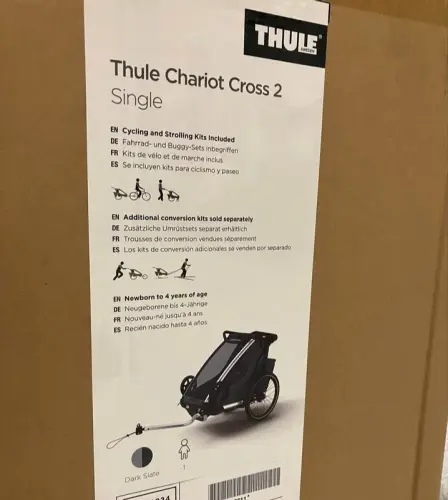 Thule charriot Cross 2 simple neuf