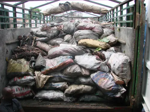 Câble de cuivre dénudés à Moselle