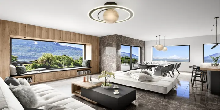 A VENDRE VILLA D'ARCHITECTE D'EXCEPTION 5.5 PCES A DIOLLY