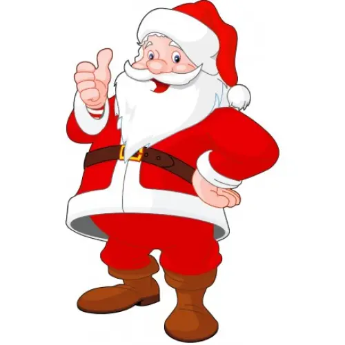 Déguisement de Père Noël (costume rouge et barbe neuve) à Versoix